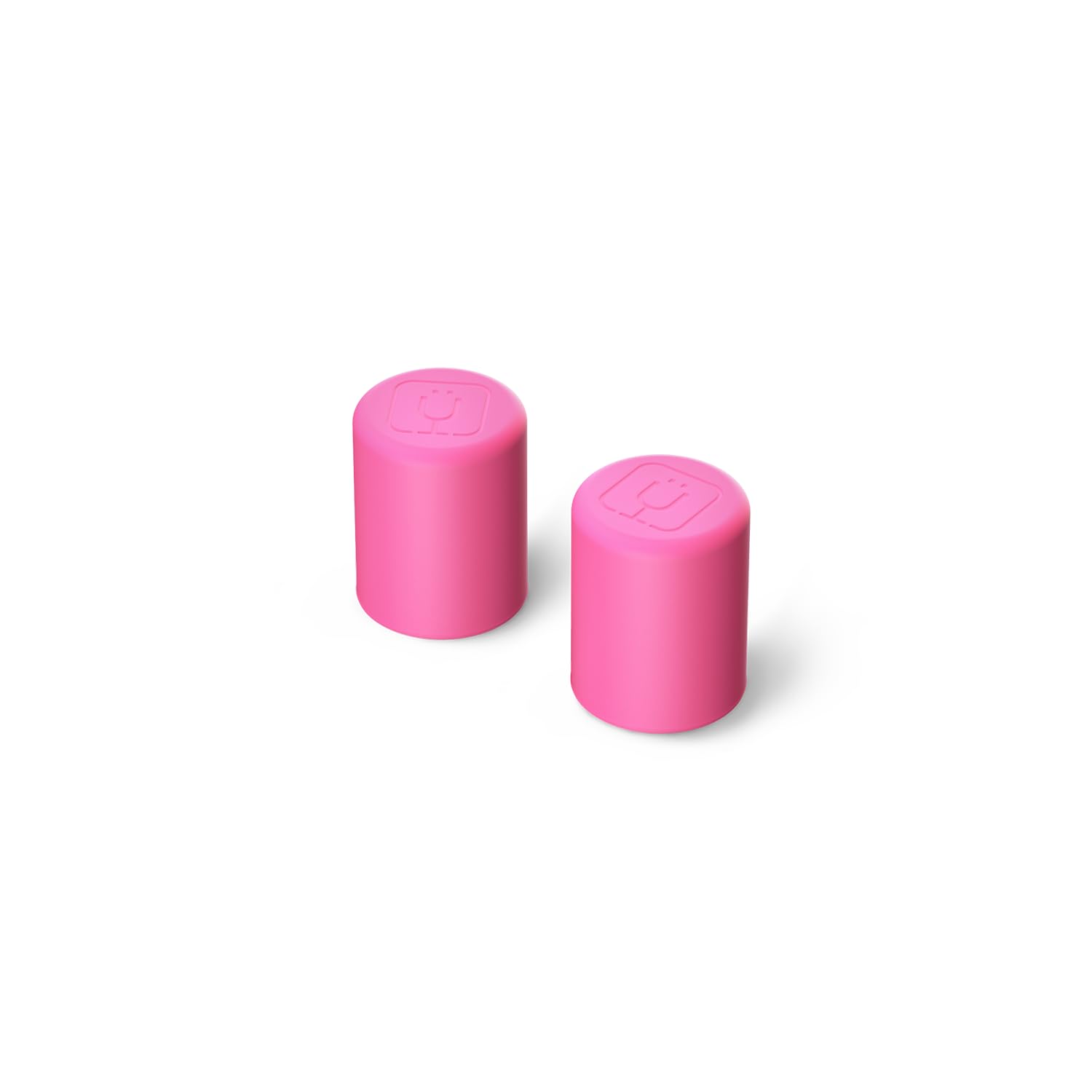 BrüMate Magnetic Straw Caps | Silicone Straw Topper 2-pack | Dust & Dirt Resistant | Compatible with All Era and Resa Tumblers (Dark Aura)