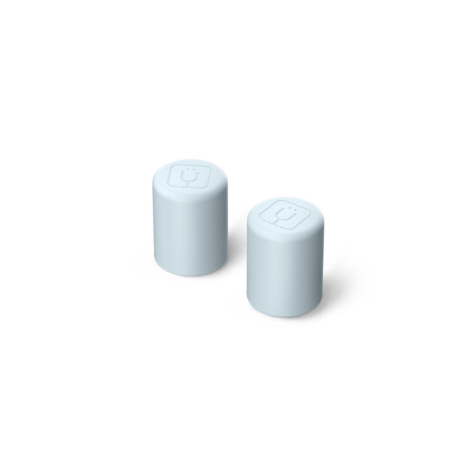 BrüMate Magnetic Straw Caps | Silicone Straw Topper 2-pack | Dust & Dirt Resistant | Compatible with All Era and Resa Tumblers (Dark Aura)
